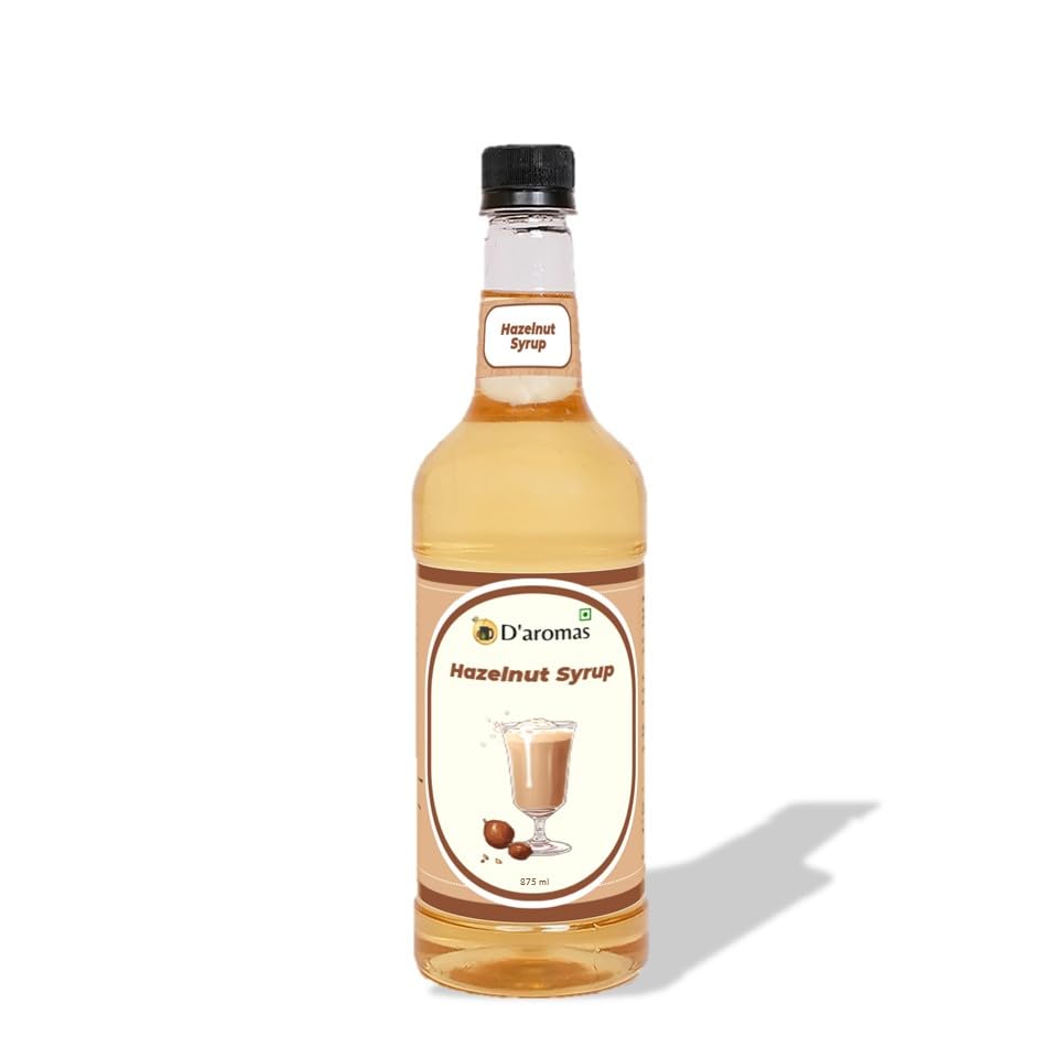 D'aromas Hazelnut Mocktail Syrup 875ml-image-39