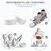 16-Pack 18mm Replacement Pads for Automatic & Mechanical Leak Detectors - Compatible with Under-Sink Reverse Osmosis Water Filtration Systems
