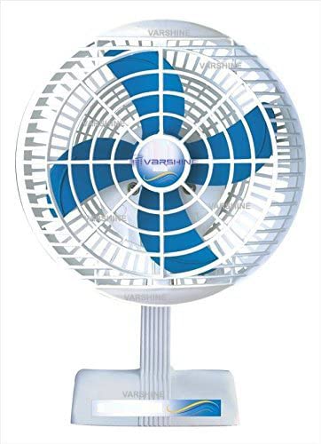 VARSHINE || Mini Table Fan || 9 Inch || 100% Copper Motor || 1 Year Warranty || Limited Edition || Model ? Sweety White || Z254