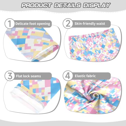 KLL Baseball Pattern Toddler Girls' Legging Fashion Full Length Activewear Gym3