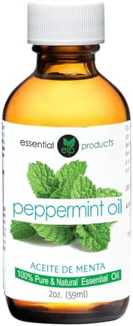 ELP Pure Peppermint Essential Oil – 100% Pure and Natural Premium Therapeutic Grade 2 fl oz