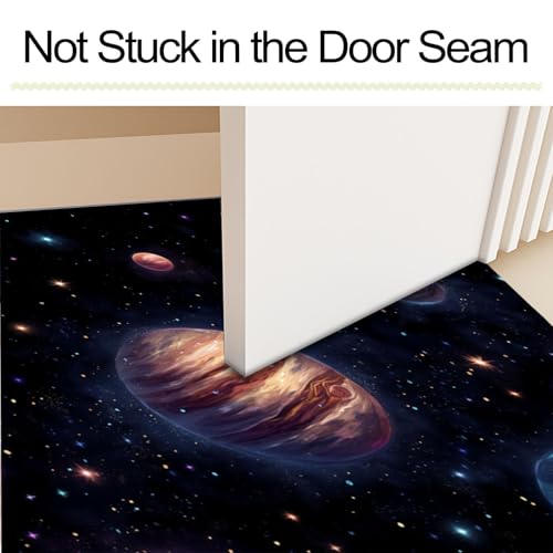 Felpudo para puerta de casa con escena planetaria ideal para balcón 7