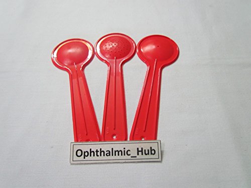 Eye OCCLUDER-Blank,PIN Whole Test,Spokes Test (Set of Three)