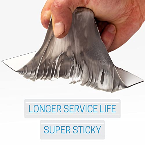 CANOPUS RV Tape, 10cm x 15m + Roller, Caravan Sealant Tape White Butyl Heavy Duty Seal for RV Motorhome Roof Punctures, Windows