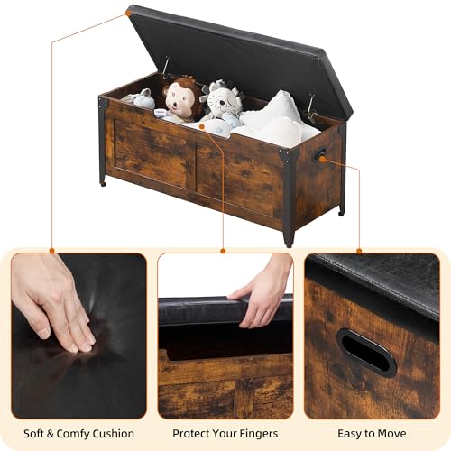 Gaomon EOHFZYIH6CMD5W-SW7JJ_ABEU Storage Chest, Wood Storage Bench thumb #3