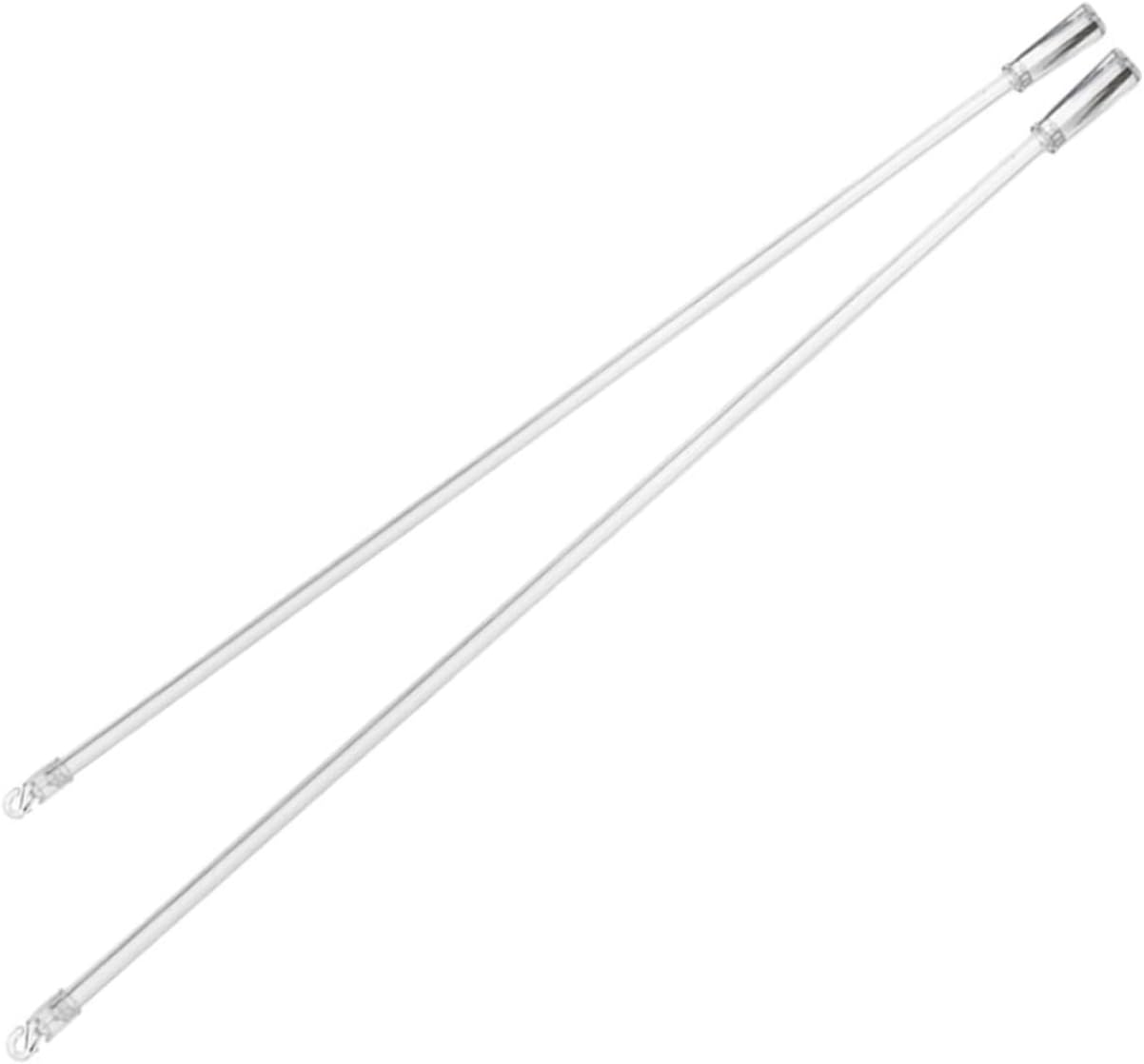 4pcs Vertical Blind Tilt Wands Hook Curtain Rods for Blind Control Lightweight and Sturdy Replacement Accessories
