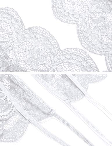 Ababoon Women One Piece Lingerie Lace Sexy Baby Dolls Teddy Sleepwear