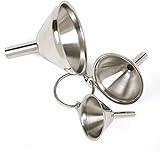 kleiner trichter mit schlauch Trichtermaterial: Küchentrichter sind aus hochwertigem edelstahl, rostfrei, robust und langlebig.