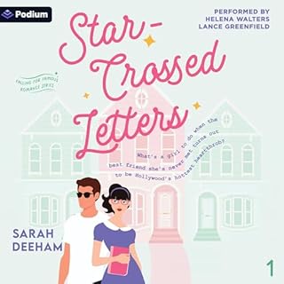 Star-Crossed Letters Audiolibro Por Sarah Deeham arte de portada