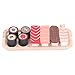 BOLORAMO Ensemble de Jouets à Sushi, Jouet à Sushi pour Enfants colorés en Bois coloré avec Une Apparence Brillante pour l'enfant à l'école