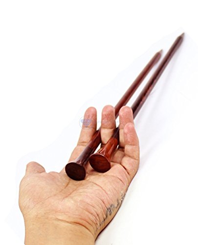 Nagina International RR7MM-12 Us Size 10.5 - Metric Size 7Mm Rosewood Premium Knitting Needle thumb #3