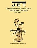 JET JTM-4VS Milling Machine Instructions & Parts Manual, Paper Comb Bound