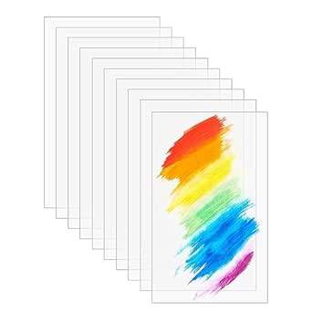 1 Set (Base Plaque Acrylique), Plaque Acrylique Transparente De 10 Mm