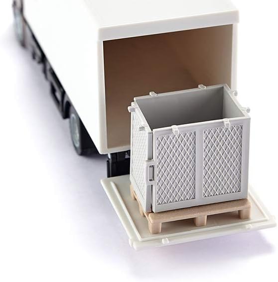 Siku Man Truck with Box Body and Tail Lift