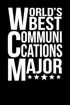 Paperback World's Best Communications Major: 6x9 School Notebook for University and College Students Book