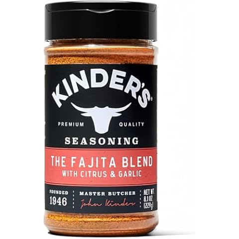 Kinder's Fajita Blend Seasoning with Citrus & Garlic (8.1 oz.) Cover