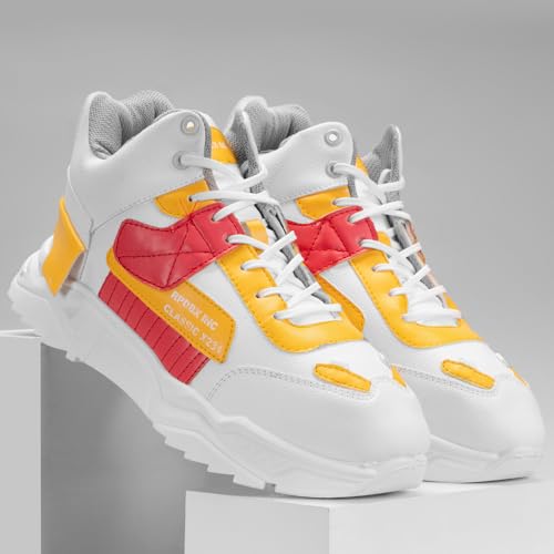 Image of RapidBox Men Multicolor Casual Sneakers