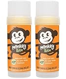Balmers Monkey Balm, Organic Sea Buckthorn Eczema Remedy Balm, 2-ounce, 2 Sticks