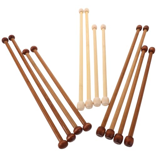 LIFKOME 12 Piezas Barras Colgantes de Madera para Tapices Soportes Aplicables para Alfombras Macramé y Carteles Accesorios de Bricolaje para Decoración de Paredes Postes Naturales para