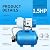 FOTING 1.5HP Shallow Well Pump with Pressure Tank, 1340GPH Automatic Irrigation Water Booster Jet Pump, Water Pumps Booster System 164FT 115V for Home Garden Lawn Farm, Blue