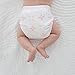 SmartNappy Cotton Muslin by Amazing Baby, NextGen Hybrid Cloth Diaper Cover + 1 Tri-fold Reusable Insert + 1 Reusable Booster, Springfield, Pink, Size 3, 12-25 lbs