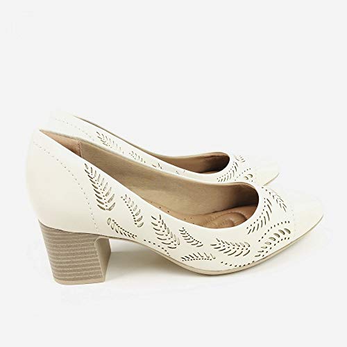 SAPATO COMFORTFLEX NAPA SALTO BLOCO FEMININO