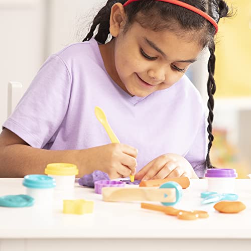 Melissa & Doug Clay Play Activity Set - With Sculpting Tools And 8 Tubs Of Modeling Dough - Arts And Crafts For Kids, Clay Kits For Ages 3+ #TOP6