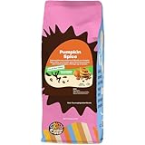 Crazy Cups Decaf Flavored Ground Coffee, Decaffeinated Pumpkin Spice Coffee, For Brewing Flavored Hot or Iced Decaf Pumpkin Coffee, 10oz