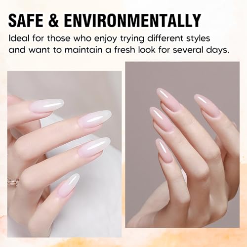 ADHERE Secagem ao ar base de esmalte de gel para prática, esmalte em gel Peel-Off Base Coat para fác