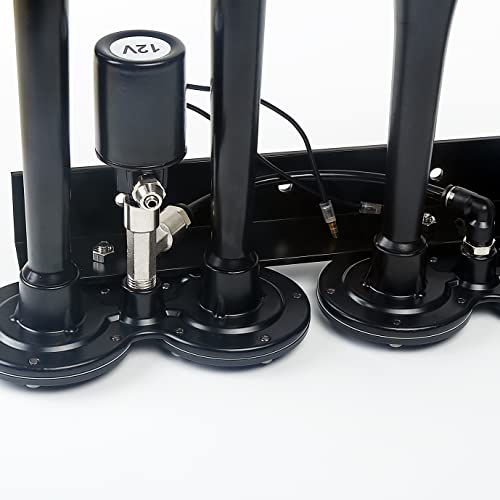 Honsduke HSDK-YK-174A097AB 3 Liter Train Horn Kit For Trucks/Car/Semi. Complete Onboard System Of 150Psi Air Compressor thumb #4