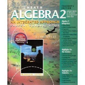 Heath Algebra 2: An Integrated Approach 0669432857 Book Cover