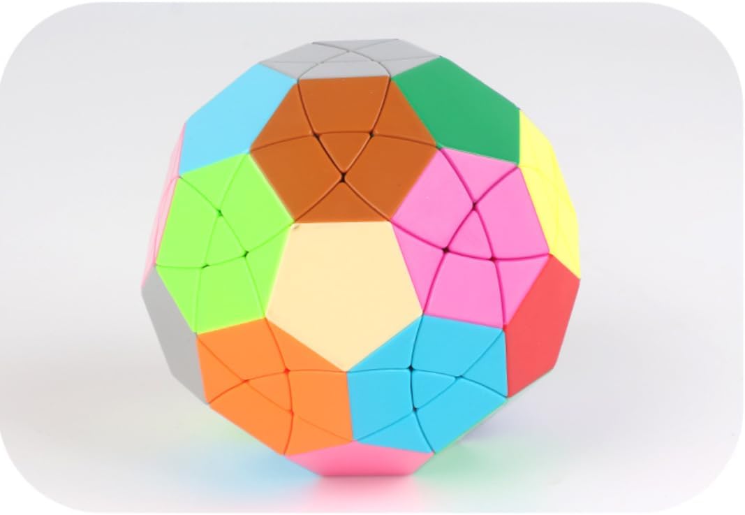 Cuberspeed YuXin Soccer Pentagonal Brain Teaser Puzzle stickerless Magic Cube Yuxin Football Speed Cube Puzzle