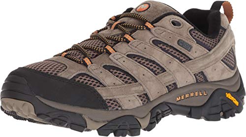 Merrell Men's Moab 2 Waterproof Hiking Boot, Walnut, 10 M US