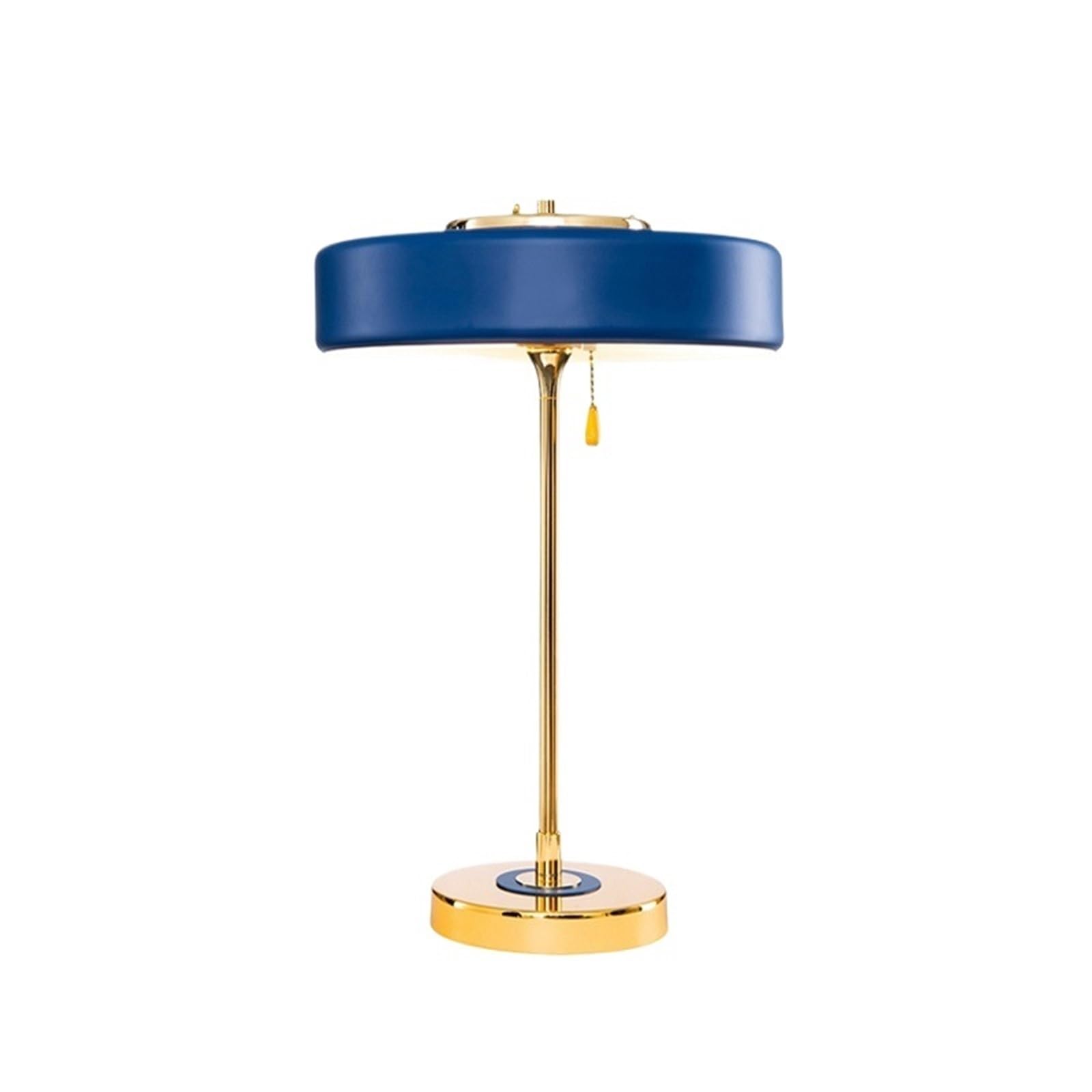 zhangrui1888 Bedside Lamp Table Lamp Simple Bedroom Bedside Living Room Study Decoration Bedroom Lamps(Blue)