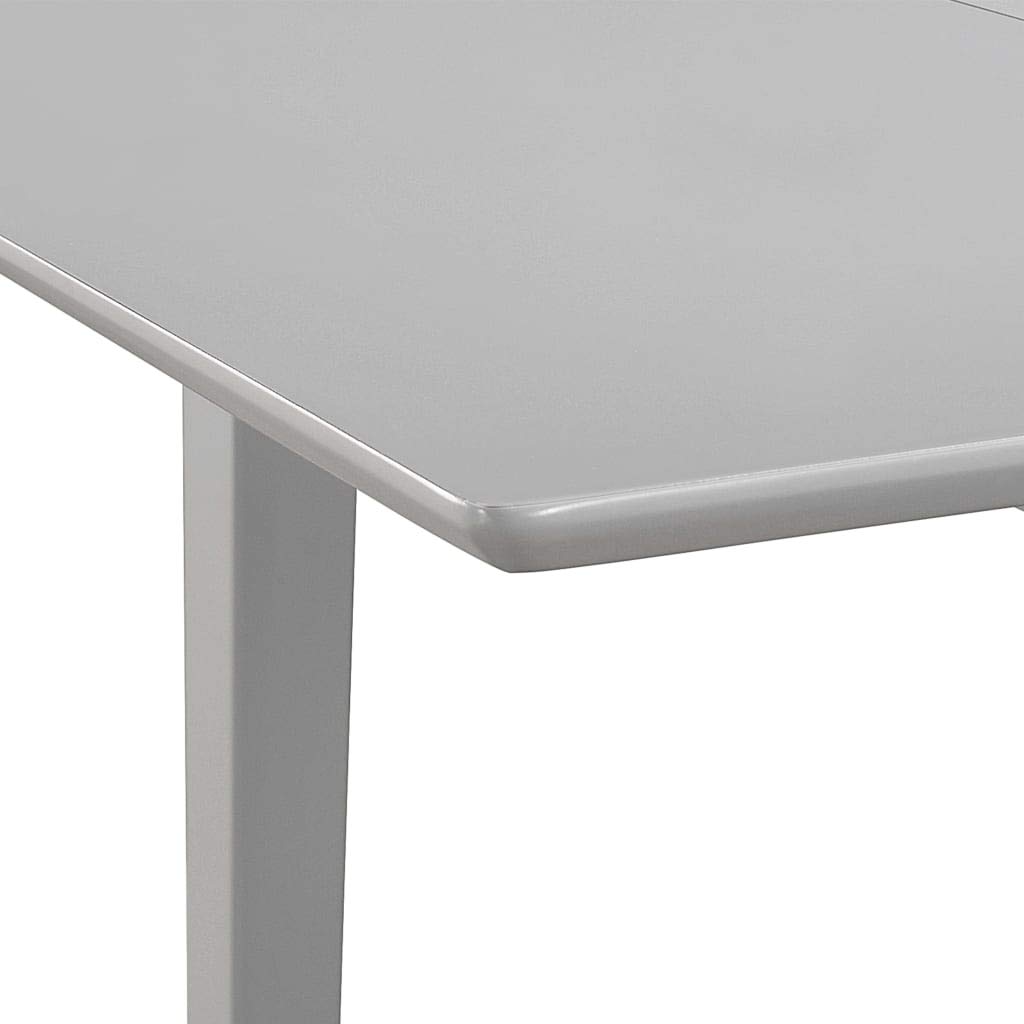 Tavolo da Pranzo Allungabile Grigio 80-120x80x74 cm Legno MDF | Ideale per cucina e sala da pranzo, questo mobile salvaspazio si allunga fino a 120 cm per accogliere ospiti.