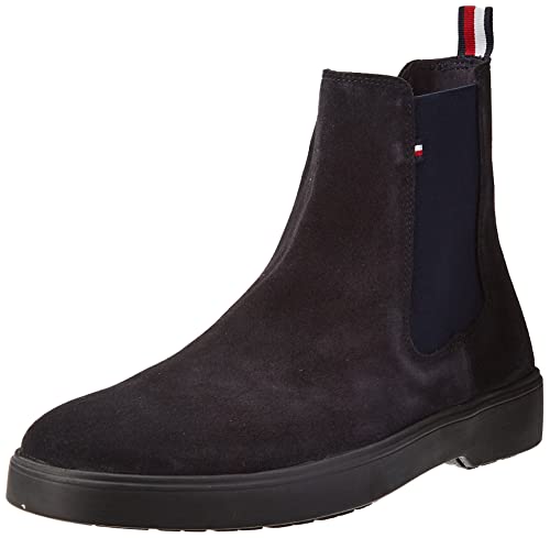 Tommy Hilfiger Herren Classic Hilfiger Suede Chelsea FM0FM04198 Niedrige...