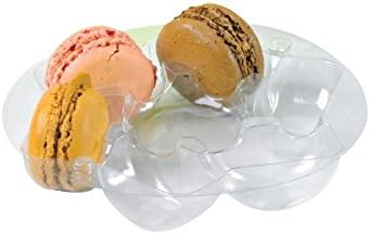 PacknWood PK210MACYNS7RD Round Insert for 7 Macarons (Pack of 25)