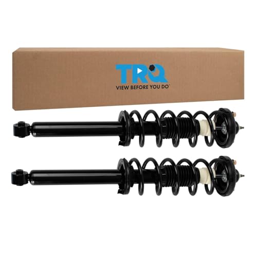 Image of TRQ 2pc Rear Loaded Strut Shock Spring Assembly Set LH RH Sides for 04-08 TSX