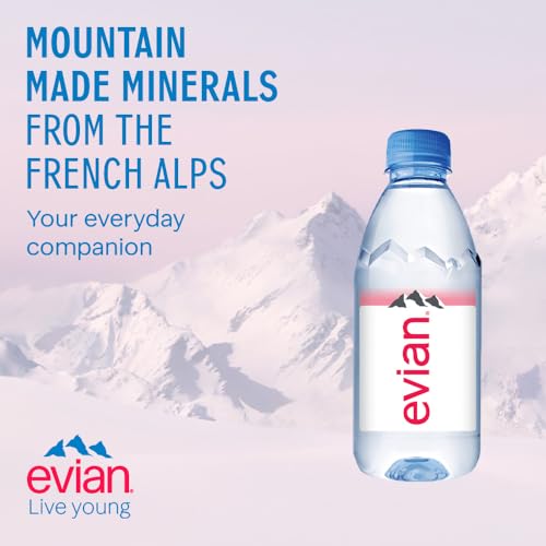 Evian Still Mineral Water 330 ml (Pack of 24)