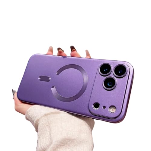 Coque iPhone 11 magnétique à peinture métallisée haute protection objectif photo