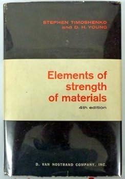Hardcover Elements of Strength of Materials by Stephen P. Timoshenko (1968-04-03) Book