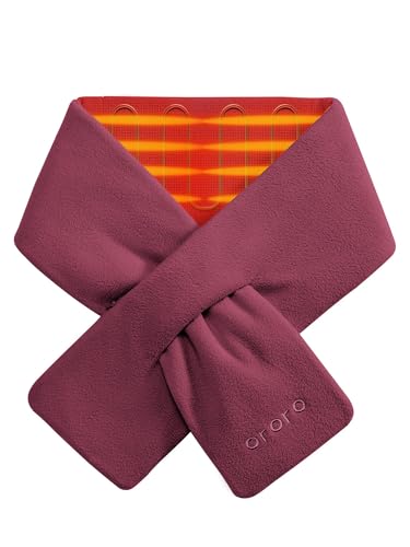 ORORO Heated Scarf with 12 Hours Warmth, Neck Warmer