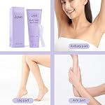 Gentle Body Hair Removal Cream-Pain free Hairs Removal Cream for Sensitive Skin with a Neutral Formula for Hair Removal and Skincare 2-in-1,Durable and Smooth for Men and Women - Image 2
