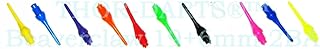 Puntas de dardos suaves Thor Beaverclaw 19 mm + rosca (2BA) en 11 colores (500 unidades, azul oscuro)