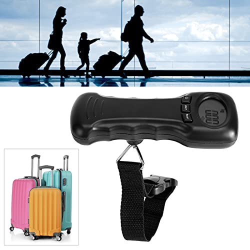 Luggage Scale, 50Kg/110Lb Portable Travel Hanging Luggage Scale, Auto Lock Reading After Weighing, Convenient To Read And Record The Data #TOP5