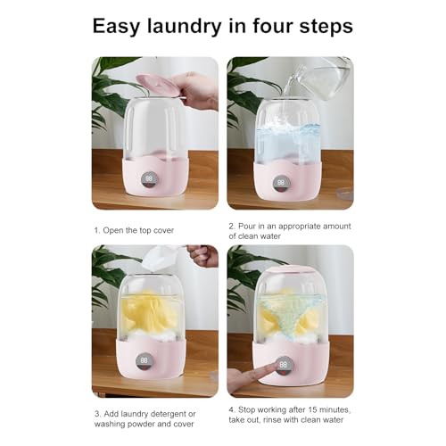 Tasse à linge automatique rechargeable pour petits espaces et petits lave-linge maison