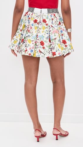 alice + olivia Women's Haven Full Flare Mini Skirt3