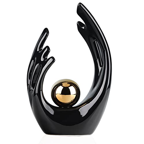 Wubianjie Ceramic Abstract Statues And Sculptures, Modern Home Decor, Modern Art Ceramic Statues For Living Room, Dining Table, Coffee Table, Shelf, Entrance, Home Tabletop Sculpture Home Decor #TOP22