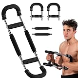 Armtrainer, Brusttrainer, Brust Trainer für Unterarme, Verstellbarer Brust-Expander, Startseite Brust Expander Für Schulter, Arm Und Brustübungen, Krafttrainingsgerät Den Oberkörper -50kg