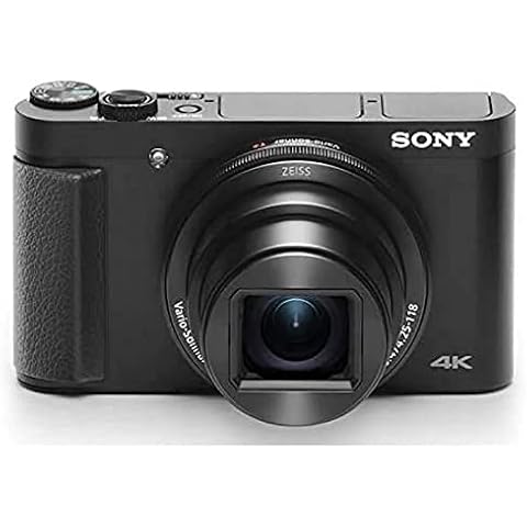 Sony DSC-HX99 Kompaktkamera Touch Display, 24-720mm Brennweite, 5-Achsen Bildstabilisator, 4K Video, Augen-Autofokus) schwarz Cover
